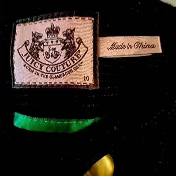 Juicy Couture Black wool slacks with 4% spandex- NWOT - Picture 4 of 4